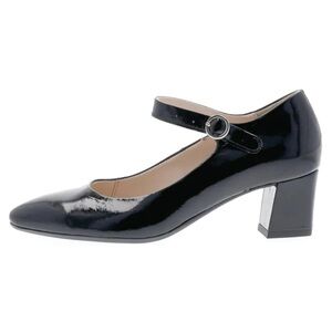 ARA Lynden Elegant Black Patent Leather Mary Jane Heels